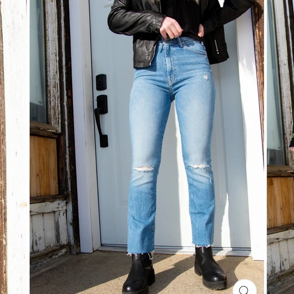 Mother the hustler ankle fray jeans - Picture 8 of 8